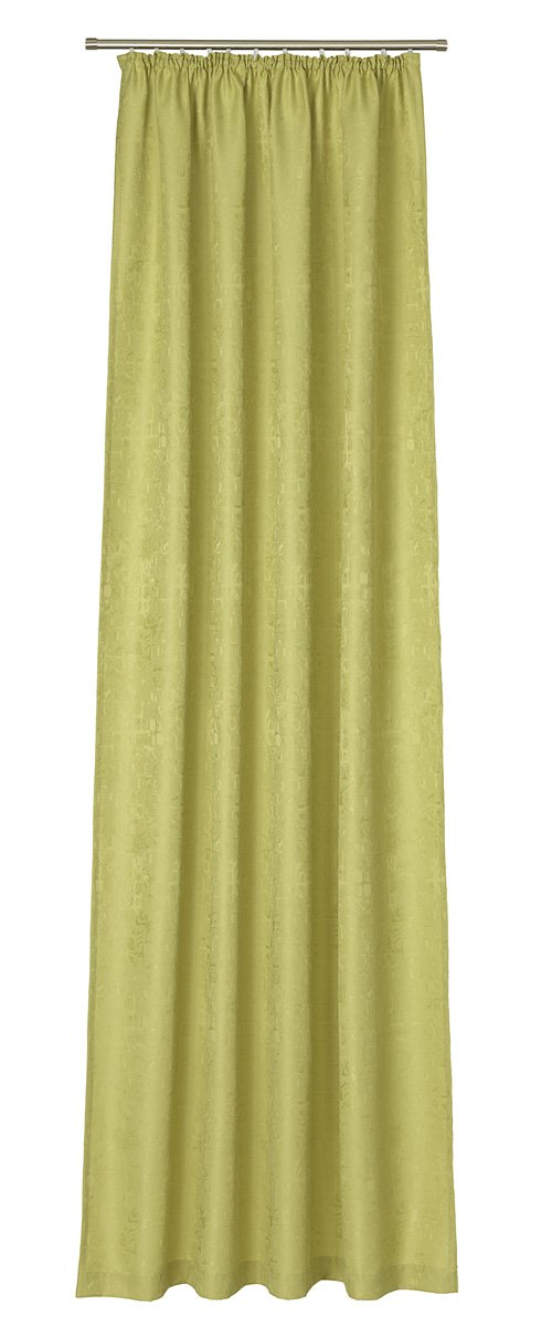 Neutex for you!Scarf with Ruffle Tape, Fabric, Green, 245 x 137 x 0.1 cm