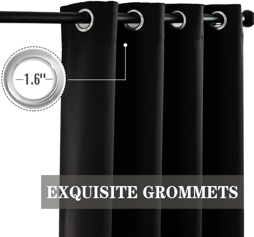 Blackout Curtains - Darkening & Noise Reduction -3