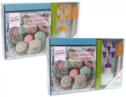 839013 Macaroon Recipe Book Gift 1 Set Accessory, Multicolor