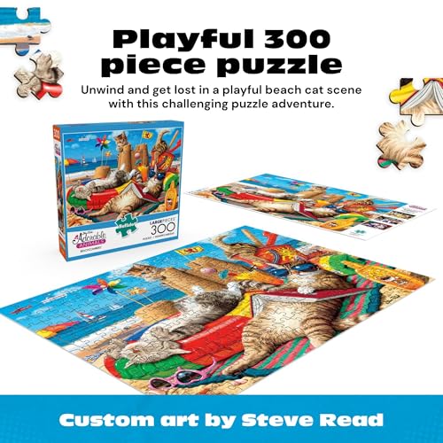 Image of Buffalo Games - Beachcombers - 300 Large Piece Jigsaw Puzzle