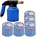 Produktbild TronicXL Flambierbrenner Butan Gasbrenner für die Küchenbrenner Home Lötbrenner DIY Gebäck Desserts Hartlöten Löten flambieren Crème Brulée Feuerwerk + 5 x Butan Gas Kartusche