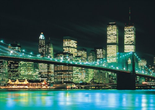 Preisvergleich Produktbild Ravensburger 19905 - New York City - 888 Teile Metallic Puzzle