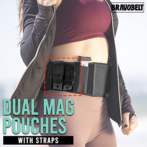 Bravobelt Belly Band Holster + Mag Carriers With Straps #TOP7