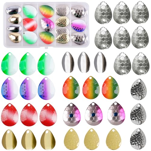 Walleye Rig Making Kit DIY Fishing Lure Spinner Making Kit Supplies Parts Crawler Harness Live Bait...