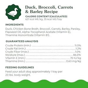   Greenies-Smart-Topper-High-Protein-Wet-Mix-in-for-Dogs-Duck-Broccoli-Carrots-Barley-Recipe-in-Vitabroth-Broth-Bone-Broth-Vitamins-E-B1-Pack-of-10