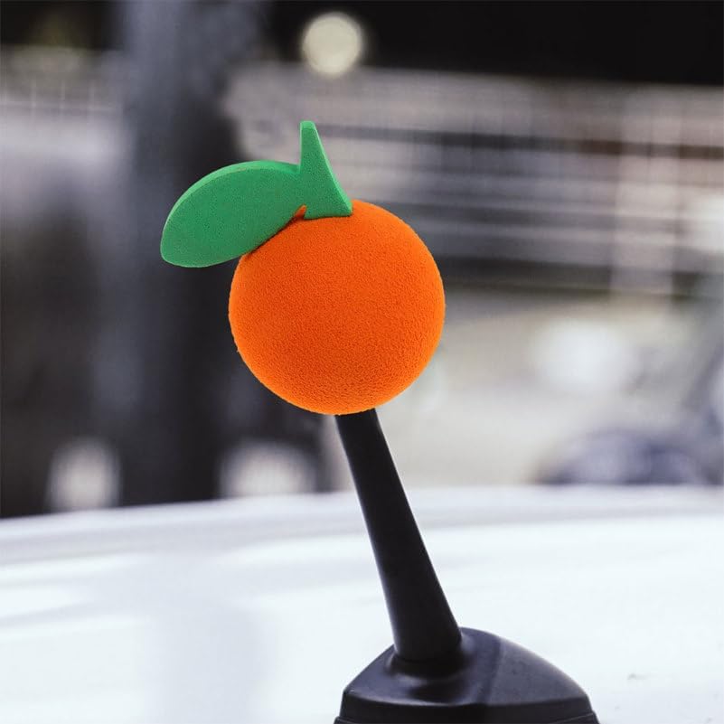 3Pcs Car Antenna Ball Decorations Cute Exterior Toppers for Vehicles Trucks Suvs Easy Installation Weather Resistant