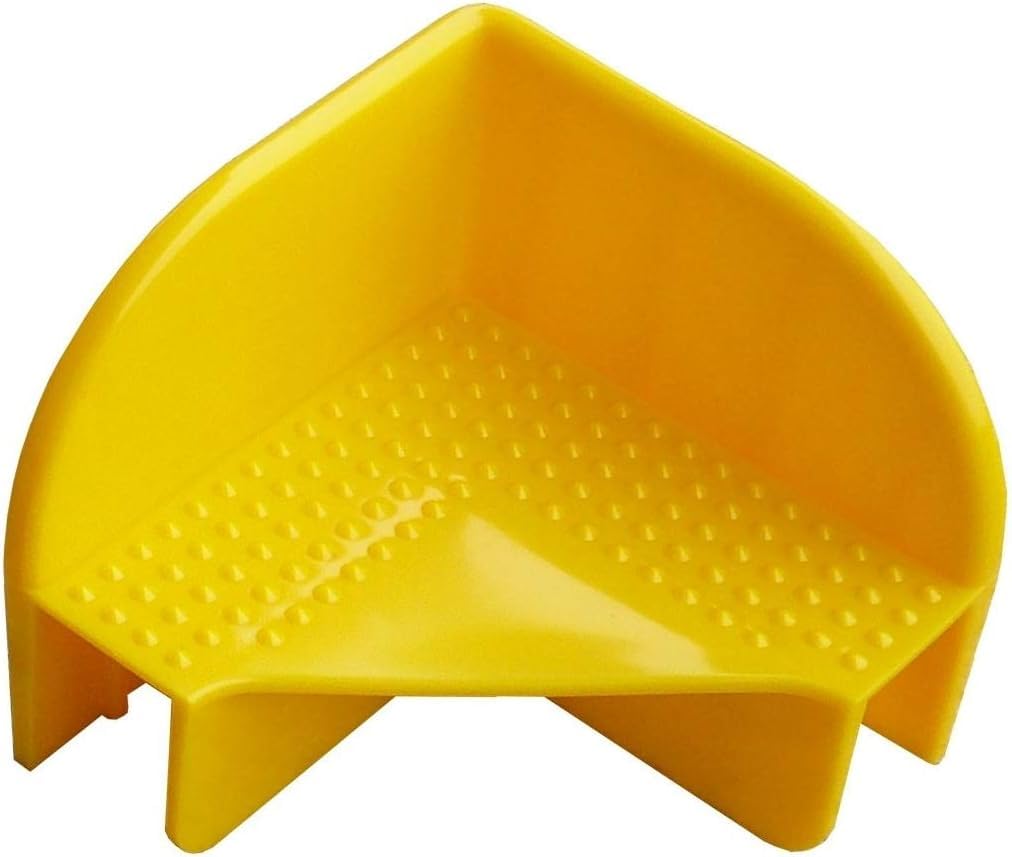 Set di 40 angoli impilabili in plastica per telaio in legno – Made in Germany – PE resistente agli urti – Aiuti impilabili per telai di pallet e telaio – Tenuta sicura e salvaspazio
