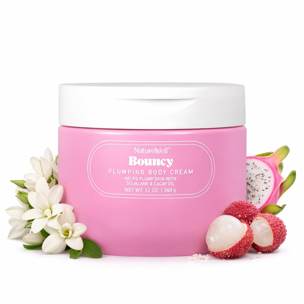 Amazon.com : NATURE WELL Bouncy Plumping & Moisturizing Body Cream