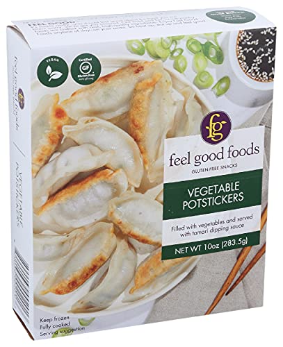 Feel Good Foods Potstickers Vegetable Box, 10 Oz #TOP4