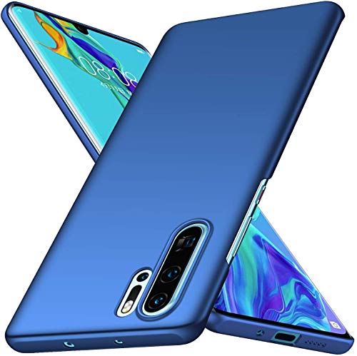 Winpromise Phone Case for Huawei P30 Pro Case [Anti-Scratch] [Durable Premium Plastic] [Ultra Thin] [Silky Feel] Slim Protective Hard Cover for Huawei P30 Pro (Blue)
