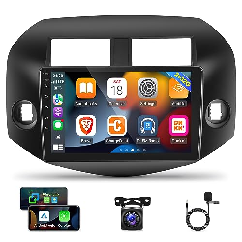 Radio para Toyota RAV4 2007-2012, pantalla táctil Android 10.1" miniatura 1
