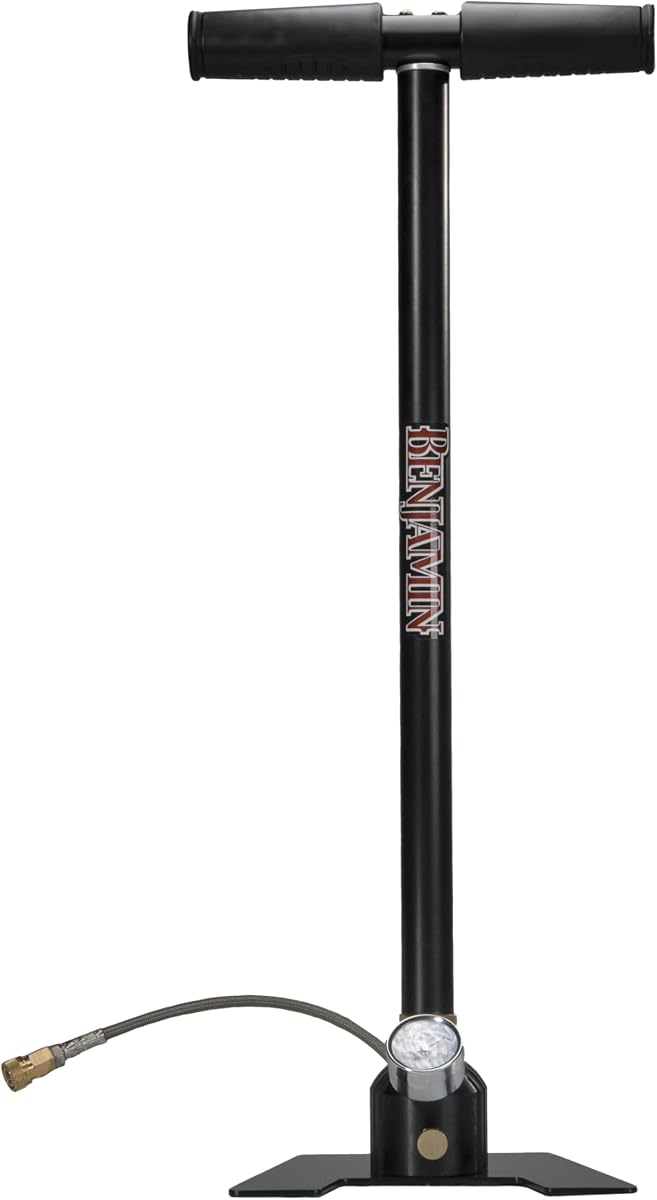 Benjamin HPP2KU High Pressure Hand Pump | Three-Stage High Pressure Pump - Fills Pcp-Powered Airguns - Benjamin Pump Design