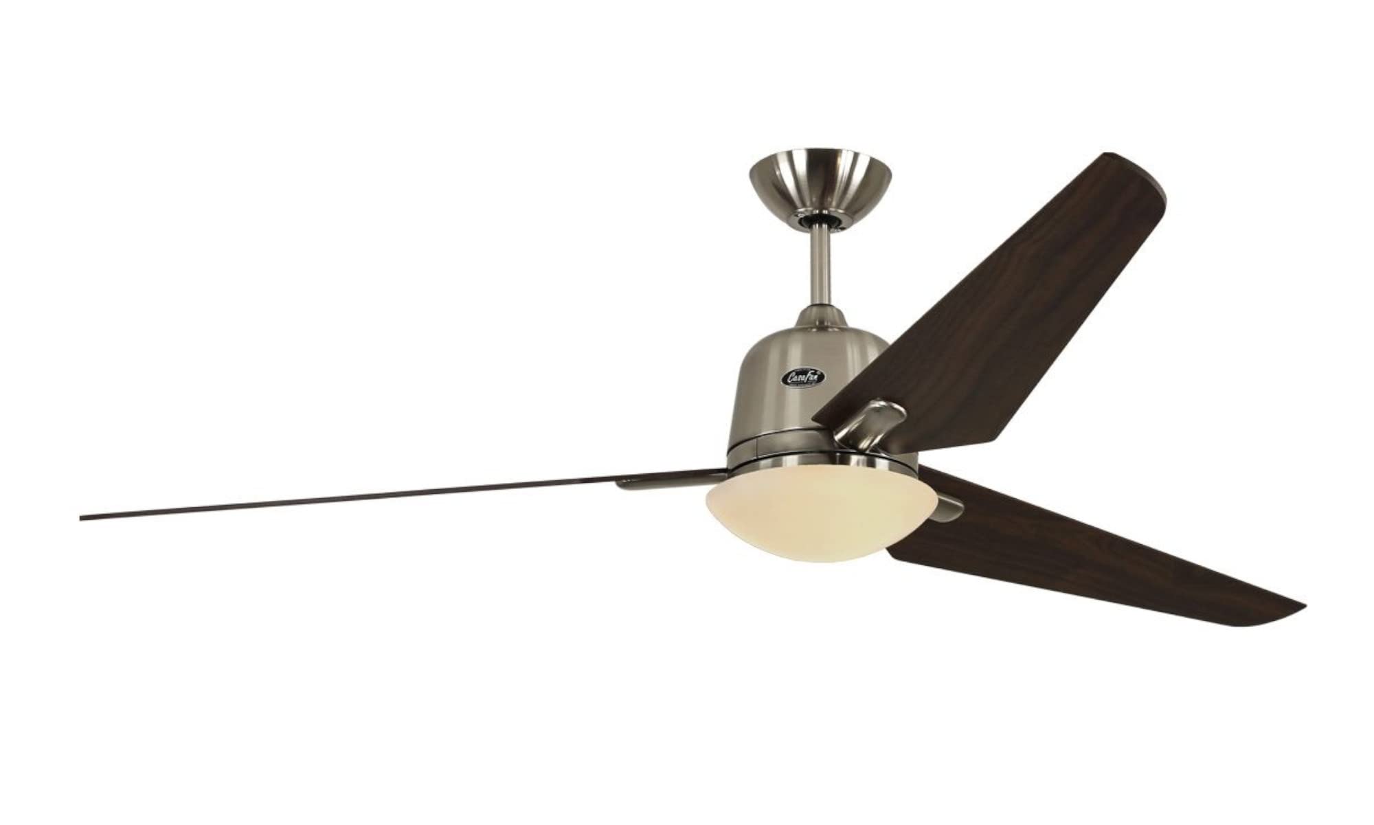 Ventilateur de plafond de luxe Eco Aviatos 162 pales noyer véritable