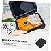 Kisangel Practical Kalimba Bag Thumb Piano Storage Box Eva Kalimba Case Thumb Protector