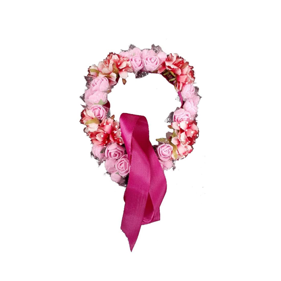Unique Indian Crafts Adjustable Tiara Handmade Artificial Flowers Jewelry for kids- girls (B0BG31LNSZ) Amazon Price History, Amazon Price Tracker