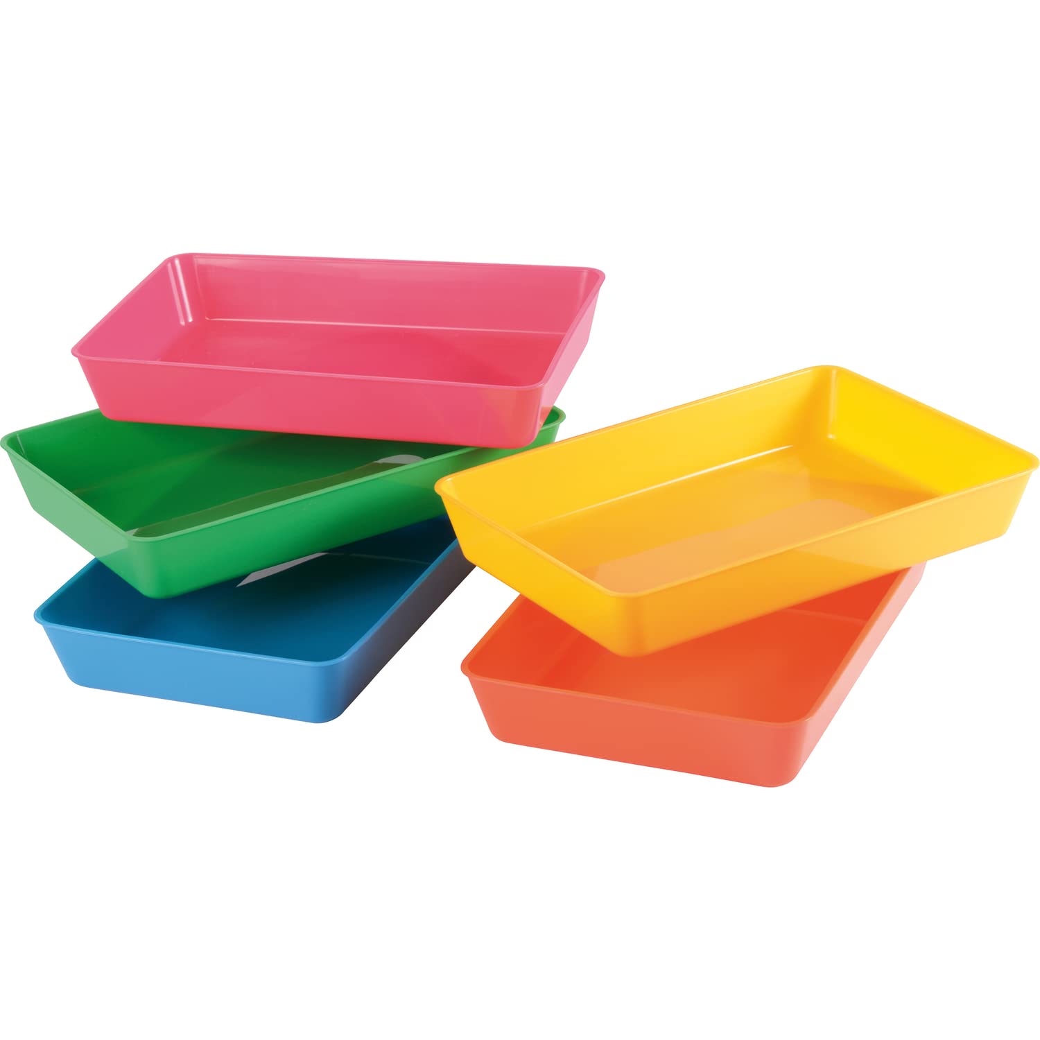 EDUPLAY 120757 Lot de 5 bols en matière L 18,5 x 12,5 x 3 cm