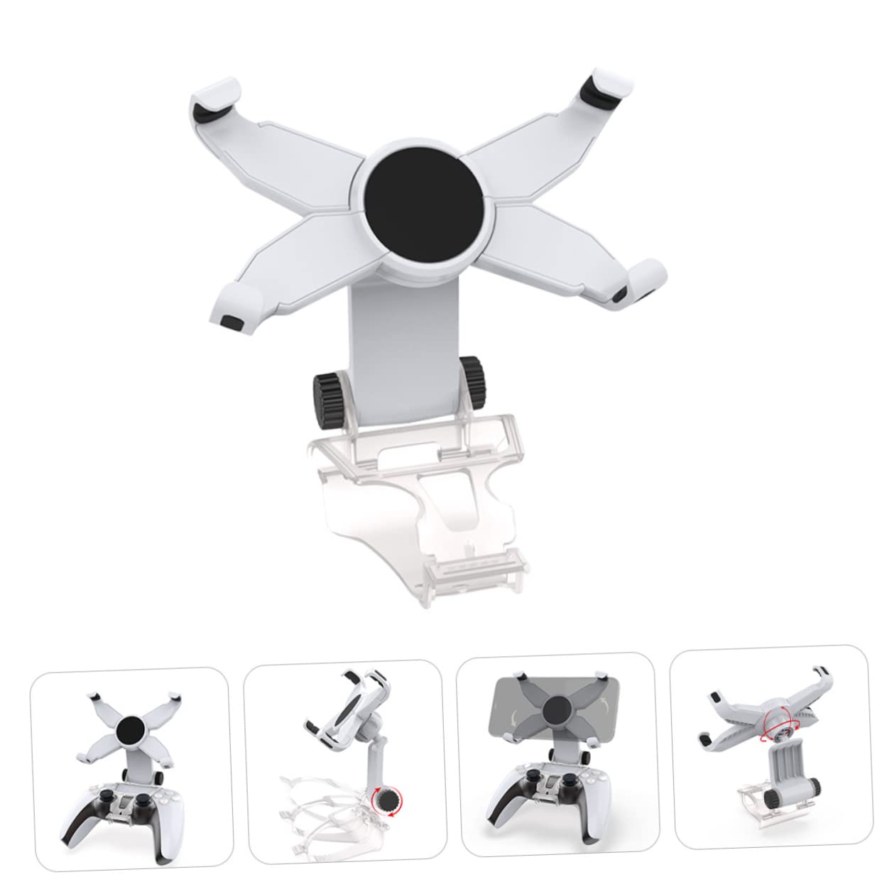 OSALADI 3piezas Soporte Para Gamepad y Teléfono Móvil Soporte Inalámbrico De Compatible Diseño Ergonómico Para Ver Videos y Jugar