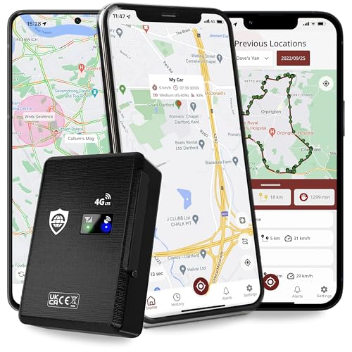 Mag 4G – Rechargeable Magnetic 4G LTE GPS Tracker, Car, Van, Moto...