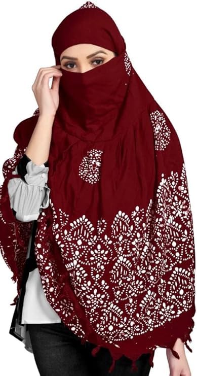 Women's Pure Cotton Long Scarves Scarf Cum Mask usable for Driver Anti Pollution Full Face Cover With UV Sun Rays Protection-image-34