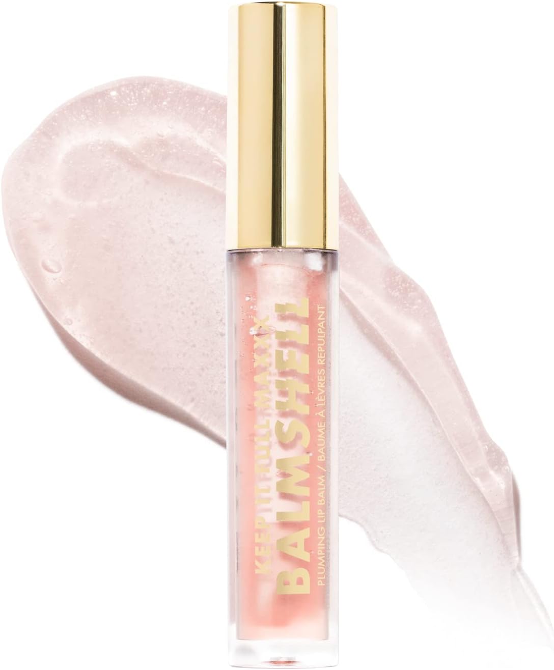 Milani Lip Balm, Keep It Full Maxxx Balmshell Lip Plumper with Jojoba Oil, Avocado Oil & Vitamin E for Hydrated, Full, Pillowy Lips (0.15 Fl. Oz.)