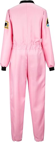 Miniatura 3 de Haorugut Disfraz de astronauta para mujer, disfraz espacial para adultos, traje de vuelo de talla grande, traje de astronauta, disfraces de disfraces