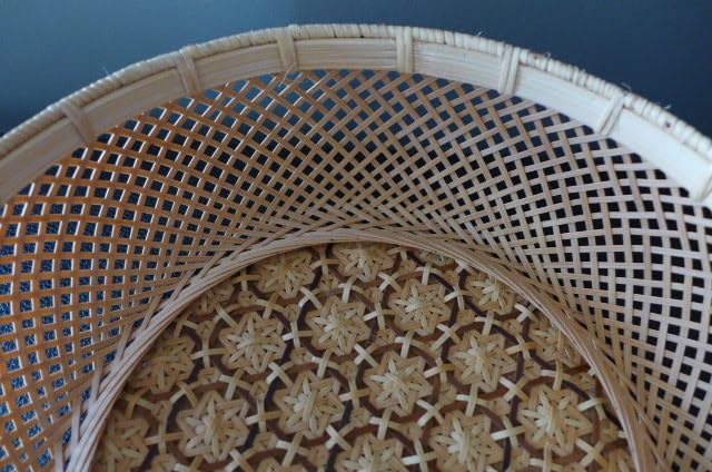 新品 竹細工 籠 細やかな高級感 タイ王室御用達の竹細工ファンなどにも♪ 匠の技 Amazon.co.jp: 竹細工 籠 細やかな タイ王室御用達の竹細工ファンなど