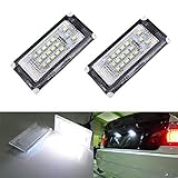 Característica: puede reemplazar directamente la lámpara mini cooper original, cambie la bombilla amarillenta de la placa de matrícula por esta bombilla de luz blanca de xenón brillante de alta potencia. Mejore la identificación del vehículo y mejore el factor de seguridad durante la noche.