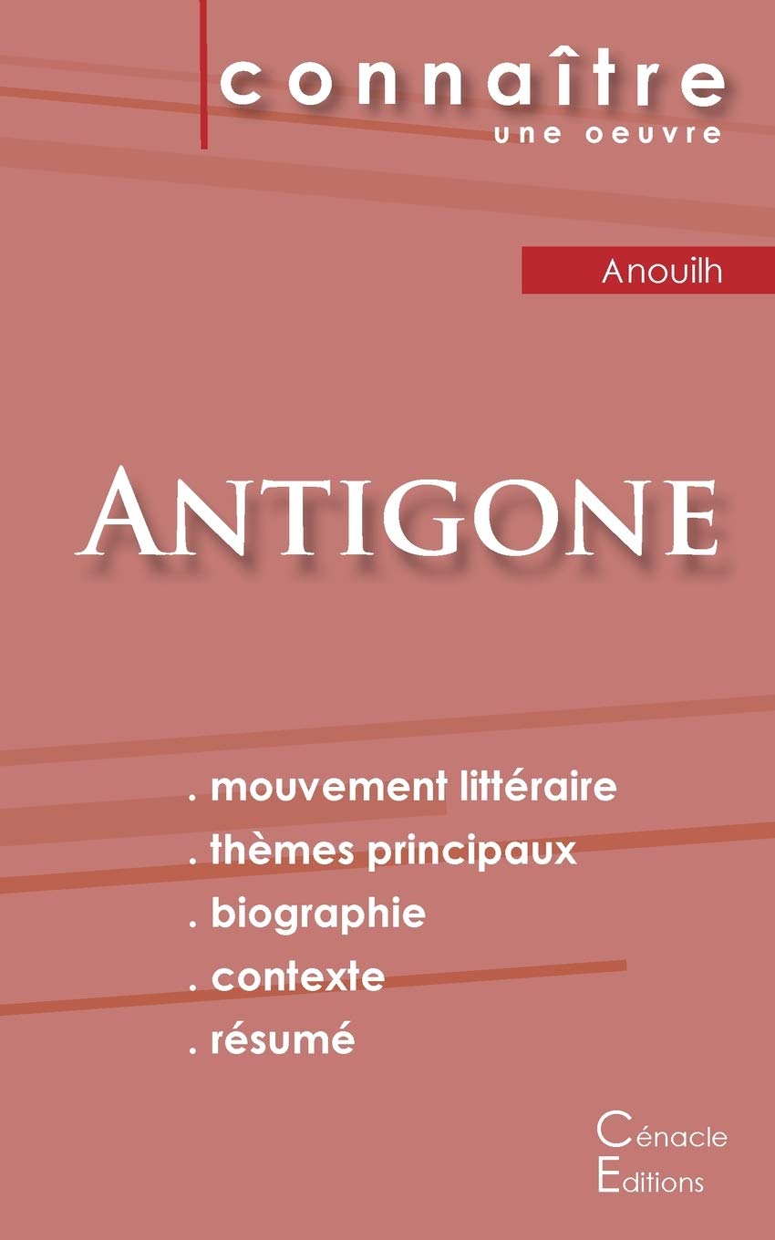 Fiche de lecture Antigone de Jean Anouilh (Analyse