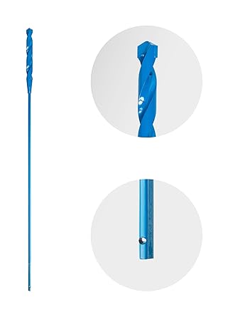 Jonard Tools DBC-3818 Combination Bellhanger Drill Bit, Wood, Concrete & Masonry, 3/8