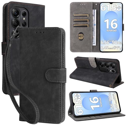 For DOOGEE Note56X �p �P�[�X For DOOGEE Note56X Pro �p �蒠�^ �J�o�[ ���z�^ �yNOUKAJU�z �J�[�h�|�P�b�g�t�� ���� PU���U�[ ��G�肪�ǂ� �����h�~ �Ռ��z�� �ϖ��C �S�ʕی� �ώ���RFID�@�\ �}