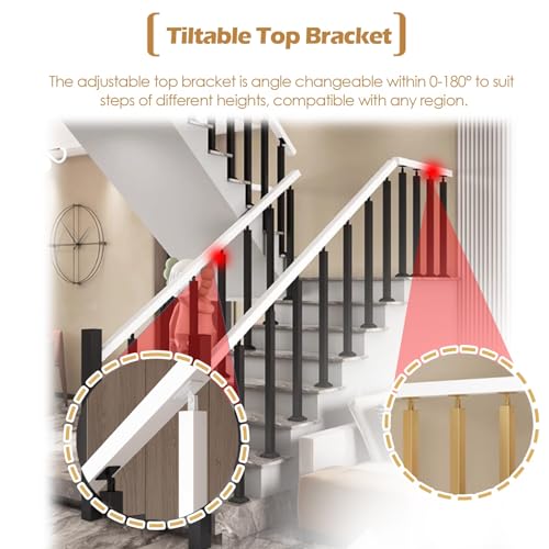 Kit garde-corps d'escalier extérieur et intérieur pour sécuriser la terrasse - 7
