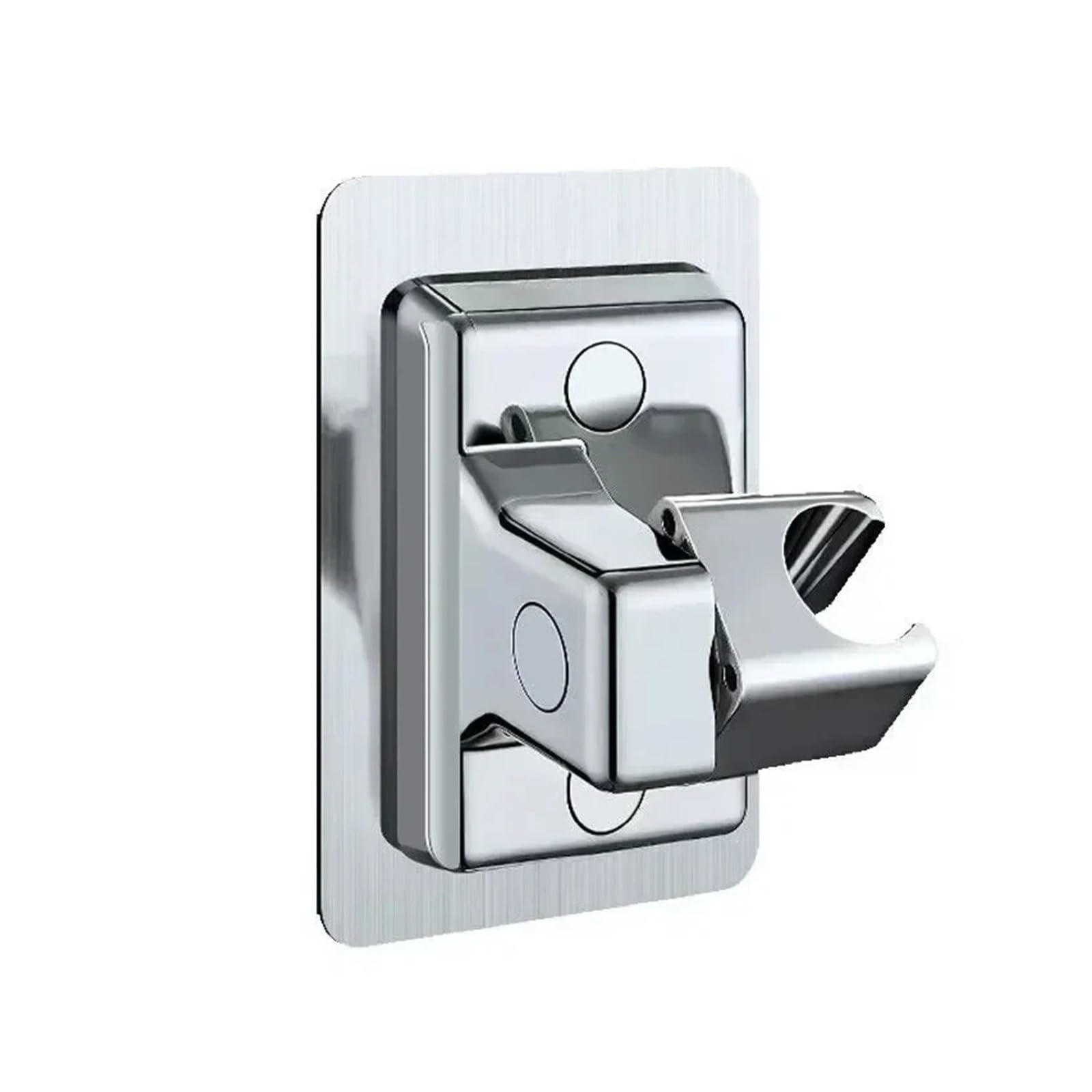 Support de pommeau de douche mural universel silver pour paroi