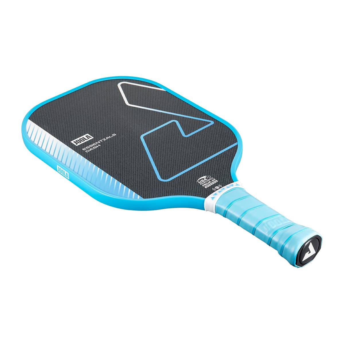 JOOLA Essentials Dash 10 mm wiosło Pickleball | Bolt Blue | Lekki, wytrzymały i idealny dla początkujących i dla wszystkich grup wiekowych | Zatwierdzone przez USAP