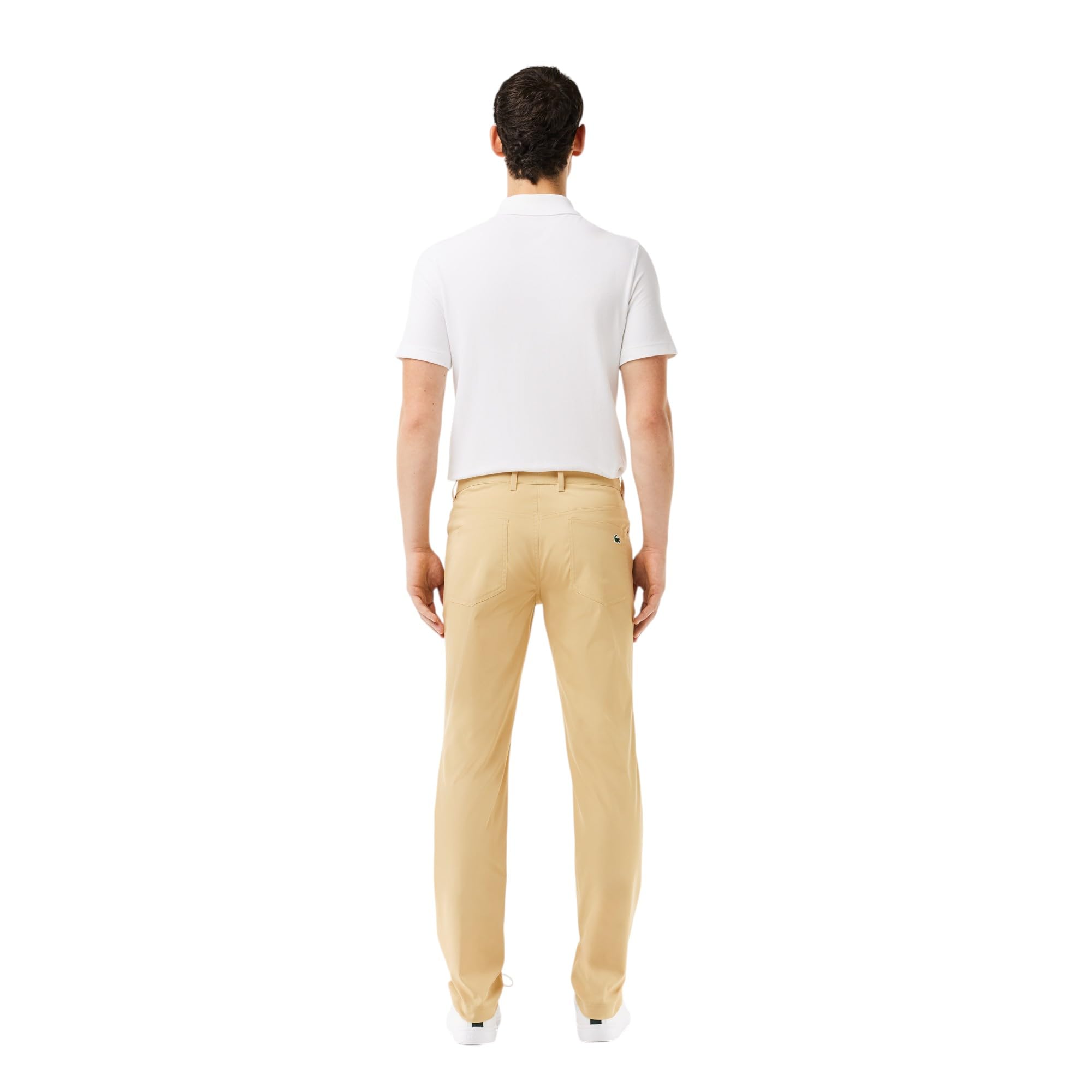 Lacoste Men's Sport Ultra Dry Slim Fit Golf Pants, Croissant, 40