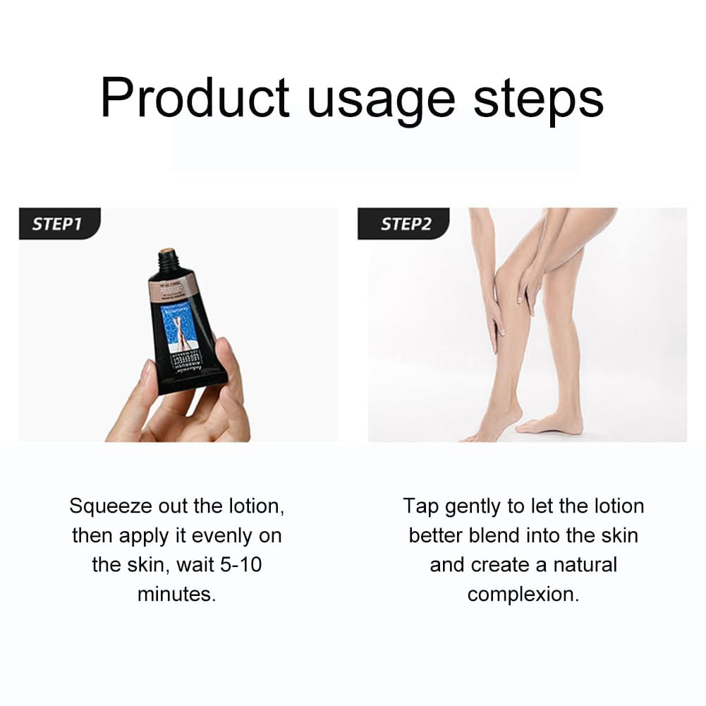 Waterproof Leg Makeup No Transfer, Leg Makeup Lotion, Body Makeup Base (Skin Light) — view 5