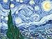 Produktbild Ravensburger CreArt 23915 - Sternennacht (Vincent Van Gogh) - Malen nach Zahlen Erwachsene, DIY Malset mit Pinsel und Acrylfarben, Geschenk für Frauen und Männer, Malen auf Leinwand