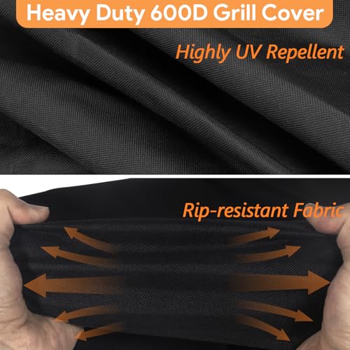 Image of Griddle Cover for Blackstone Culinary 30 inch 1934 2163 2092, Heavy Duty Waterproof 600D Griddle Cover for Blackstone 28 inch Pro Series 3 Burner 1901 2152