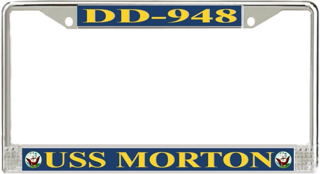 MilitaryBest USS Morton DD-948 License Plate Frame