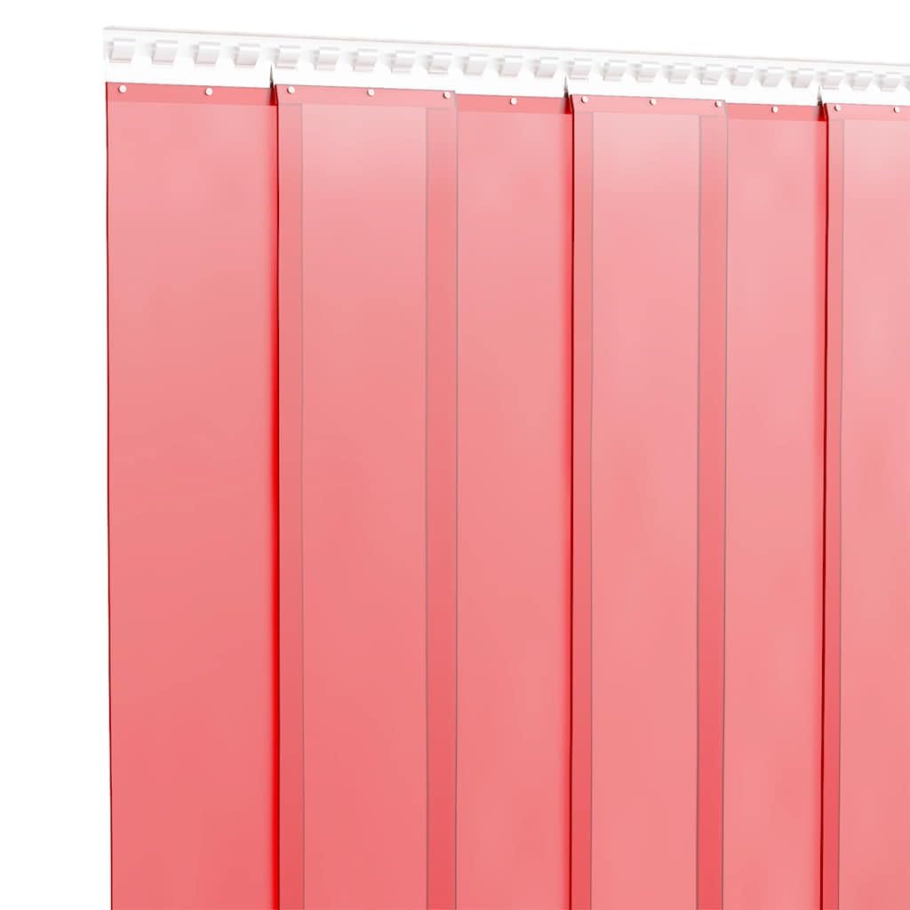 Czerwony PVC Strip Curtain 300x2.6mm 25m