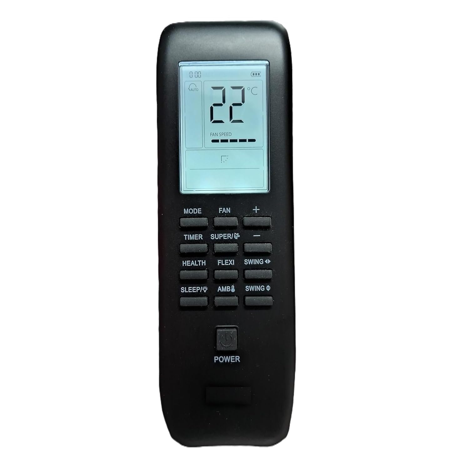 Universal AC Remote Compatible for IFB Inverter AC Remote No 273 with Backlight Flexi Eco Button Air Treatment Wi-Fi (7in1/8in1) 7 Stage, Black (Work Only If Your Old Remote Exact Same)-image-36