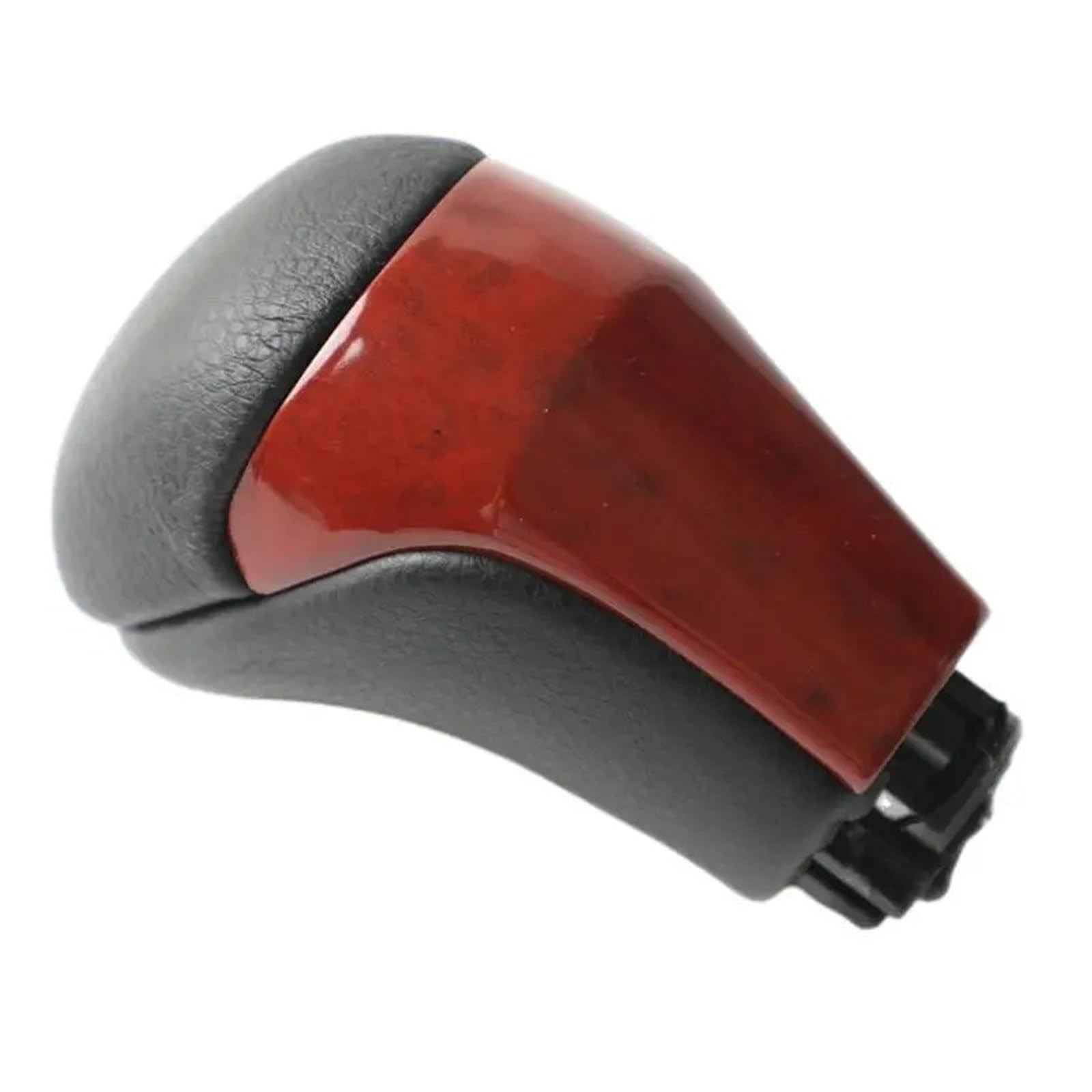 Jxewmtmc Red Wood For Toyota For Highlander For Land For Cruiser For Prado Automatic Gear Shift Knob Lever Shifter Pen Handball Gear Stick Shift Cover(Red Wood)