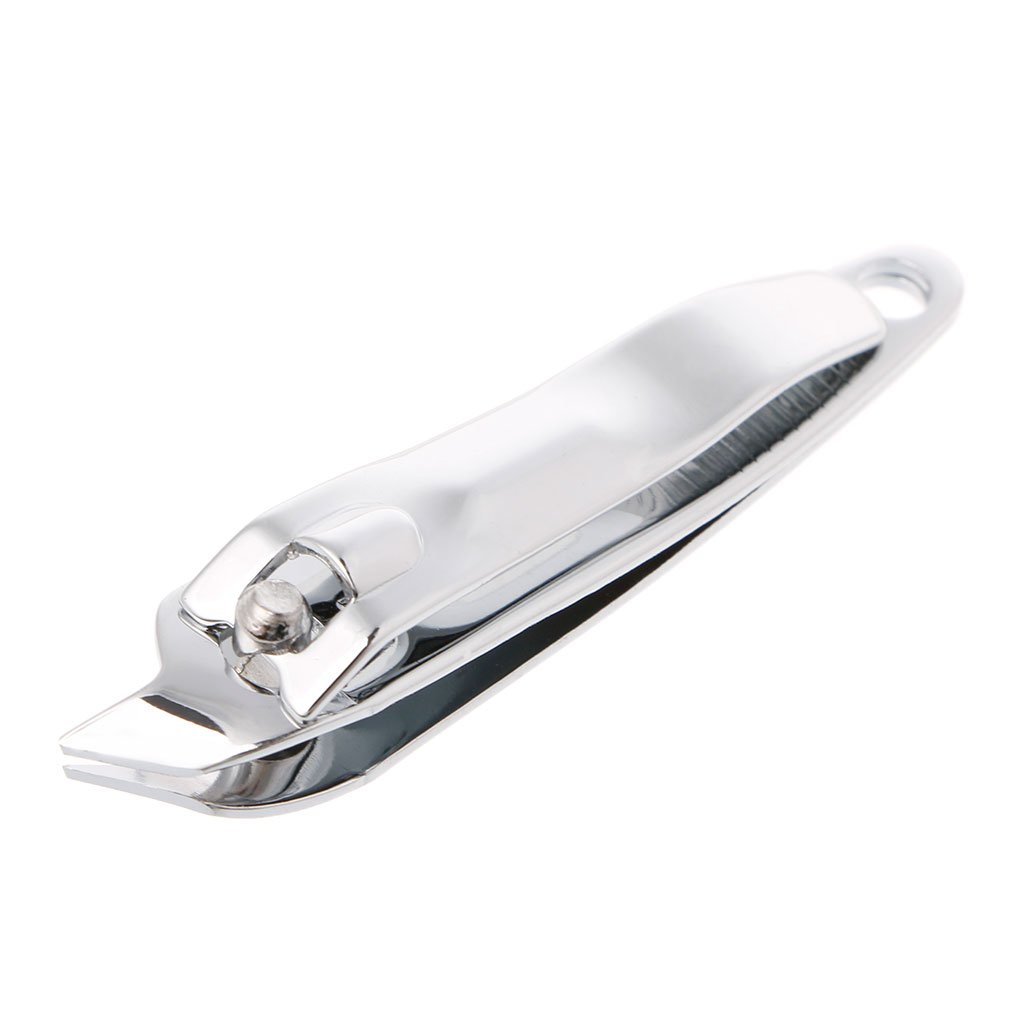 Stainless Steel Finger Toe Nail Trimmer Manicure Nail Scissors Straight Edge Nail