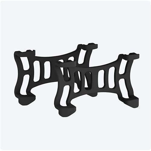 Tractive Rubber Clip Mount x2 for Tractive Dog 6 GPS Tracker (Black)