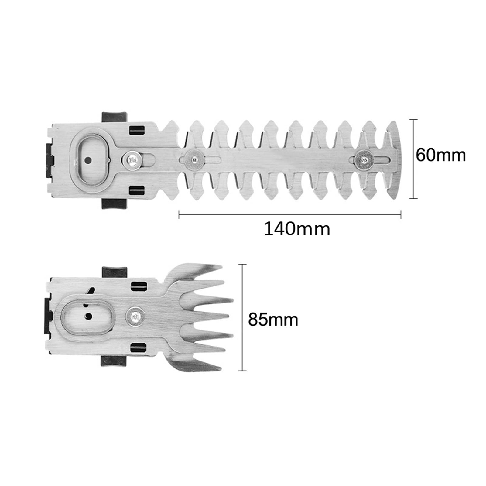 Tondeuse à gazon, 2 en 1 7.2V électrique herbe taille-haie batterie Rechargeable cisaillement Hedger moteur jardin outils électriques sans fil(Without Handle)