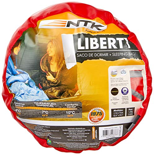 Saco Liberty 4ºc a 10º C Vermelho, Nautika
