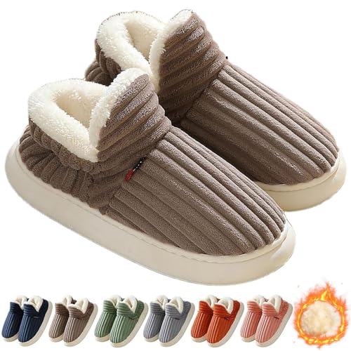 Pluffi Slipper Booties Women, Pluffi the Cozy & Stylish Slipper, Unisex Winter Cloud Slippers, Cozy Fashion Slippers