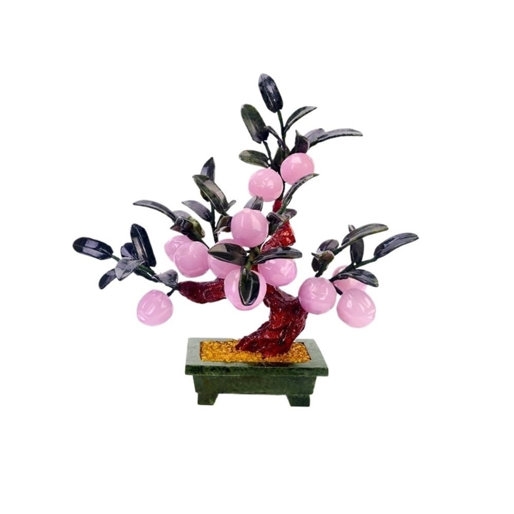 CHENGAIJIAN Artificial Bonsai Tree, Artificial Bonsai Tree Faux Plants with Jade Pots for Home Table Office Desk Bedroom
