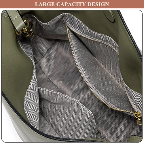 Bolso de Asa Superior de Cuero para Mujer con Correa Ajustable miniatura 4
