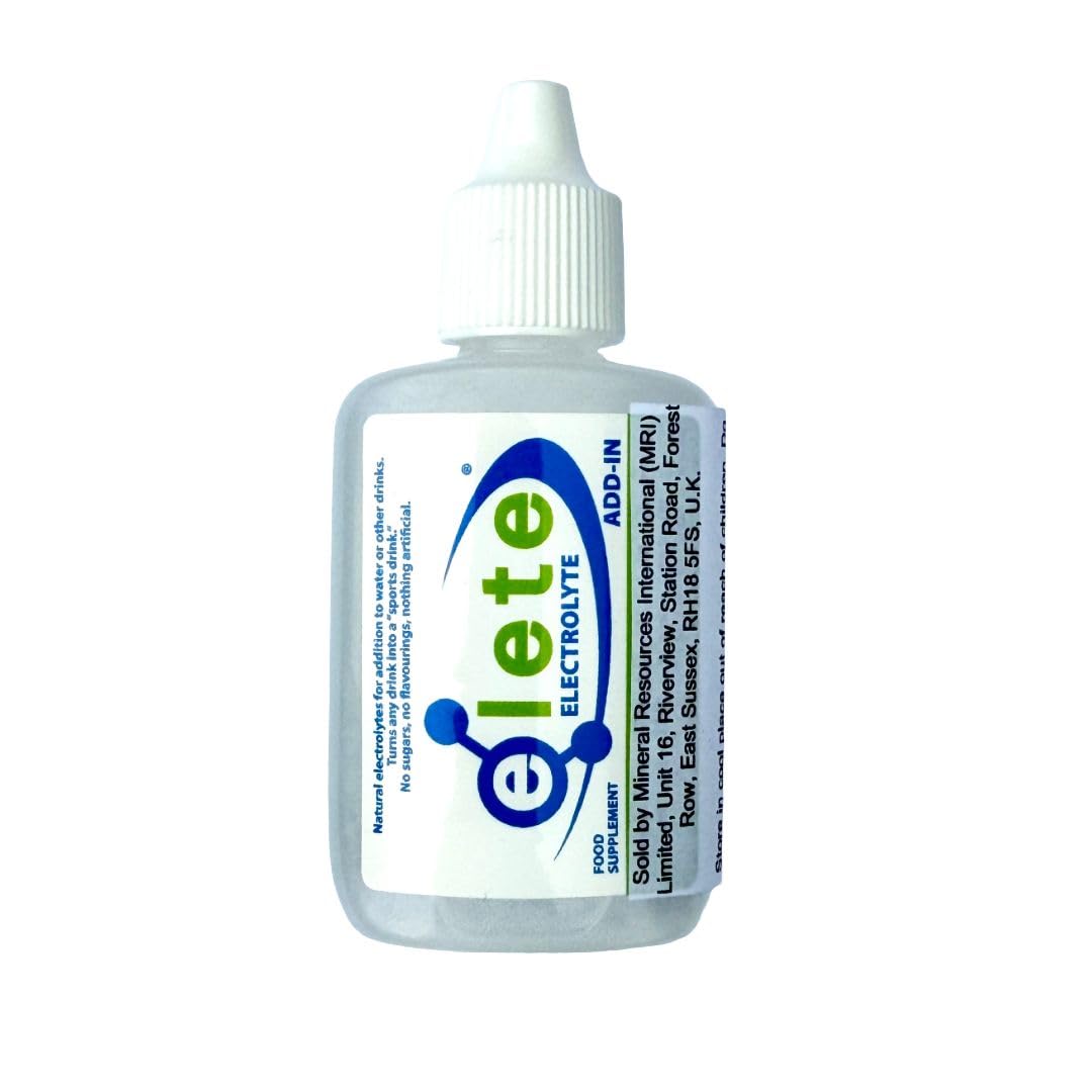 Elete Electrolytes CitriLyte | Hydration Drops | 60ml Refill Bottle Makes 20 Litres Zero Calories Zero Sugar