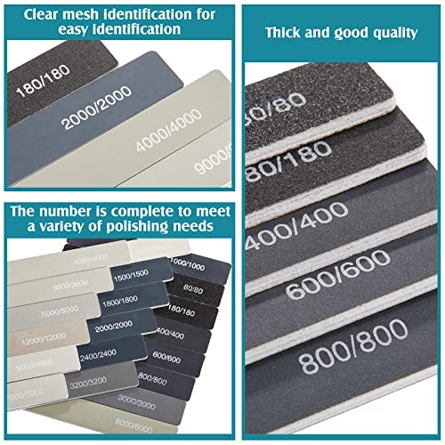 Maxdot 120 Pcs Sanding Sticks thumb #2